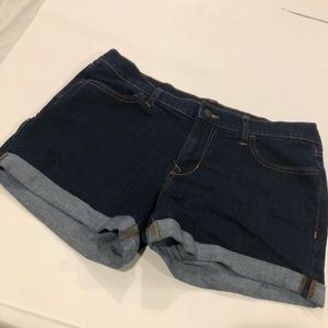 OLD NAVY DARK DENIM SHORTS